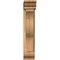 Ekena Millwork Funston Traditional Smooth Bracket w/ Offset Brace, Western Red Cedar, 5 1/2"W x 16"D x 28"H BKT0604X16X28FST01SWR - alternate 2